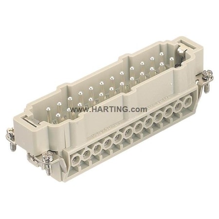 Harting Rectangular Connector Insert, 16 A 09330242601