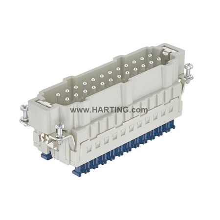 Harting Rectangular Connector Insert, 16 A 09330242648