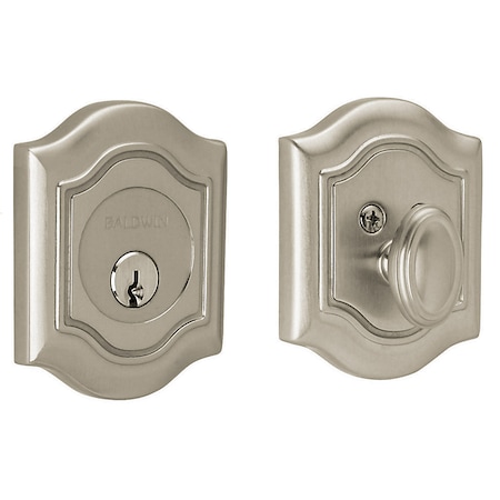 Baldwin Estate Lifetime Satin Nickel Deadbolts 8237.056