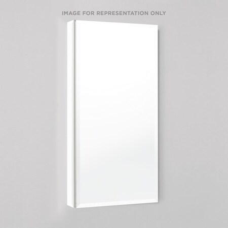 Robern Cab, M Ser, 16X40, D8, Flat, Bv, Lh, E4 MC1640D8FBLE4