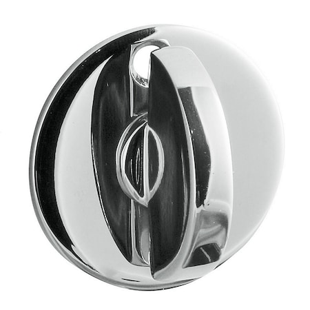 Baldwin Modern Round Bright Chrome Turns Bright Chrome 6750.260