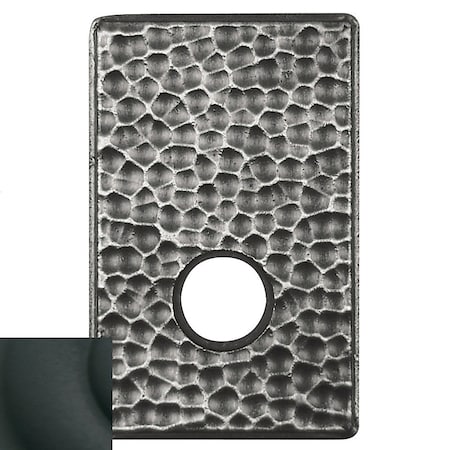 Baldwin Passage Pair Rosettes Satin Black 5042.190