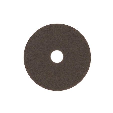 3M Brown Stripper Pad 7100, 18 in, PK5 7100