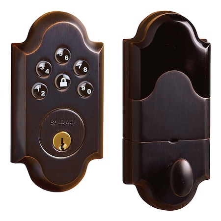 Baldwin Estate Venetian Bronze Deadbolts 8252.112.AC1