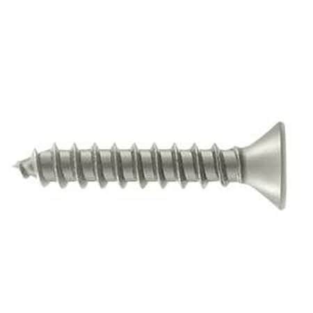 Deltana #12, Wood Screw, Nickel Steel SCWS12125U15.BG