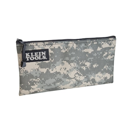 Klein Tools Tool Bag, Cordura(R) Fabric, 1 Pockets, Camouflage, 7" Height 5139C