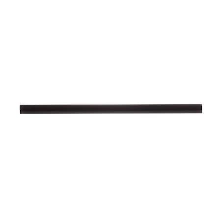 Tablecraft Straws, 7.75, 5mm, Black, PLA, Unwrap, PK300 100106