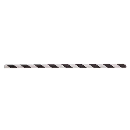 Tablecraft Cocktail Straws, 5.75", 6mm, Black S, PK500 100111