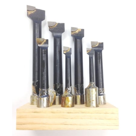 Hhip 1" C6 7 Piece Boring Bar Set 1001-0005