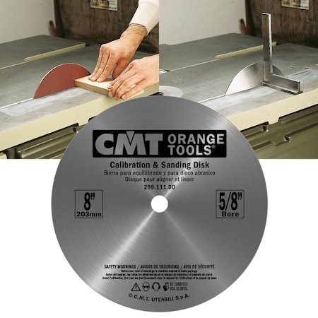 Cmt Set And Sand Disk, 10" dia., 5/8" Bore 299.112.00