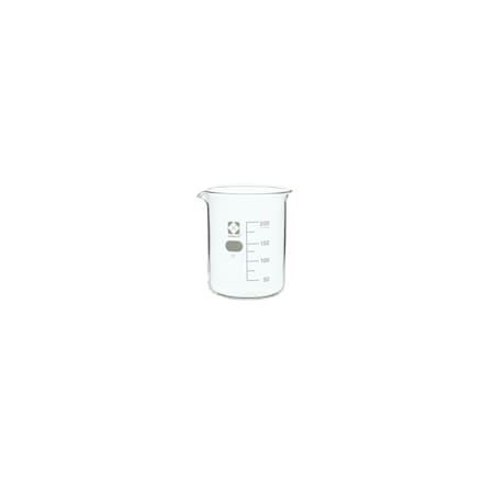 Vee Gee Sibata Glass Beaker, 200mL, PK10 10020-200A