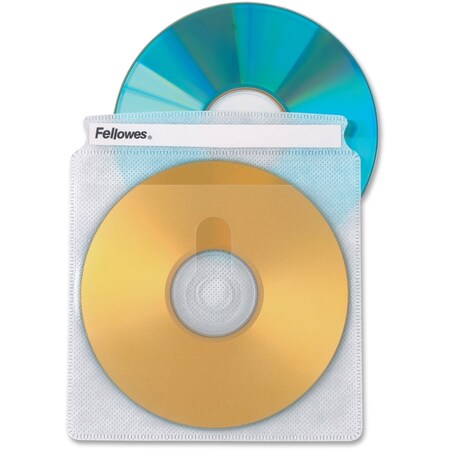 Fellowes Sleeve, Cd, Cl, PK50 90659