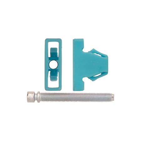 Disco HeadLght Adj Nut/Screws 12-28X1-1/2" Screw Blue Nut PK25 1003PK