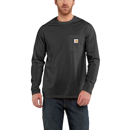 Carhartt TK0393 M Force Rlxd Fit MW LS Pkt T-Shrt 100393-026