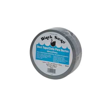 Black Swan Duct Tape, 2" x 60 yd., Silver- 9 mil 10055