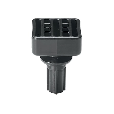 Panduit Mounting Base, 1.2"x1.2", No. 8 Screw, PK25 QB-BASE120-Q