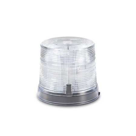 Federal Signal Spire(R) LED Beacon, Single Color 100SC-W