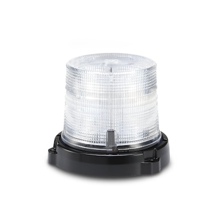 FEDERAL SIGNAL Spire(R) LED Beacon, Single Color 100SD-W