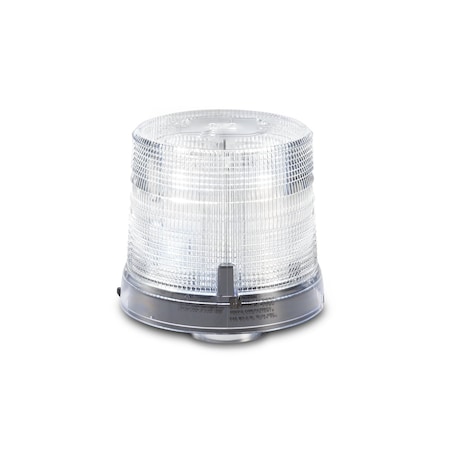 FEDERAL SIGNAL Spire(R) LED Beacon, Single Color 100SM-W