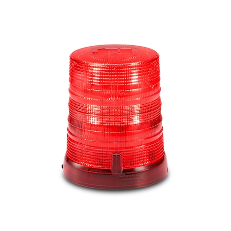 FEDERAL SIGNAL Spire(R) LED Beacon, Single Color 100TC-R