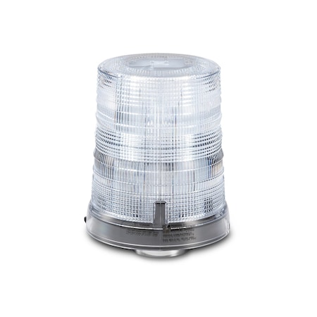 Federal Signal Spire(R) LED Beacon, Single Color 100TM-W