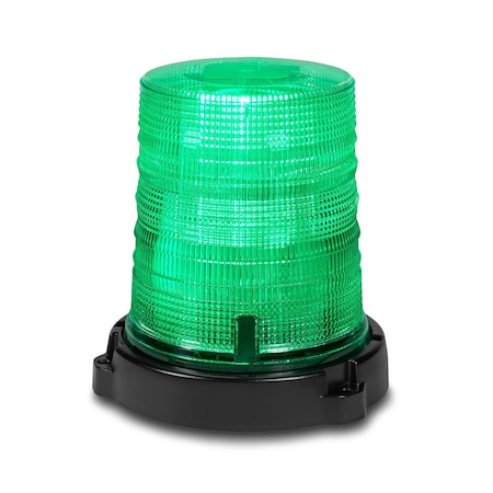 Federal Signal Spire(R) LED Beacon, Single Color 100TP-G