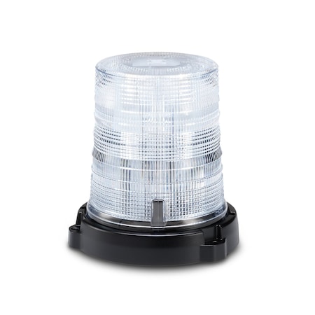 Federal Signal Spire(R) LED Beacon, Single Color 100TP-W
