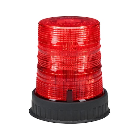 FEDERAL SIGNAL Spire(R) LED Beacon, Single Color 100TR-R