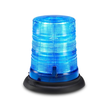 FEDERAL SIGNAL Spire(R) LED Beacon, Single Color 100TS-B