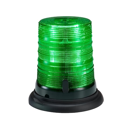 FEDERAL SIGNAL Spire(R) LED Beacon, Single Color 100TS-G