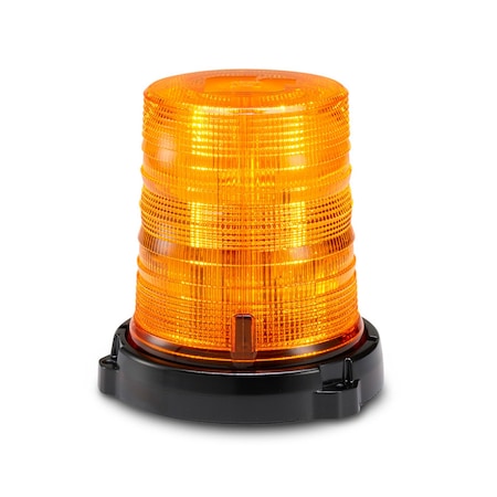 Federal Signal Perimeter Light, 12/24V DC, 60 FPM, 6 1/2 in Dia. 100TD-A