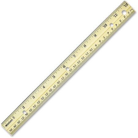 Westcott Rulers, 30 cm Eng/Metric Ruler 10702