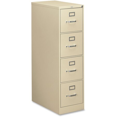 Hon 15" W 4 Drawer File Cabinet, Putty, Letter HON314PL