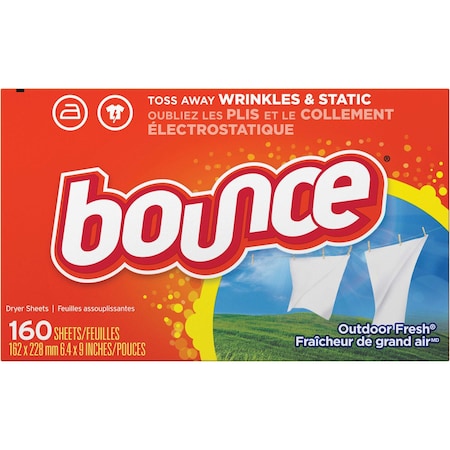 Procter & Gamble Sheets, Dryer, Bounce, PK160 80168