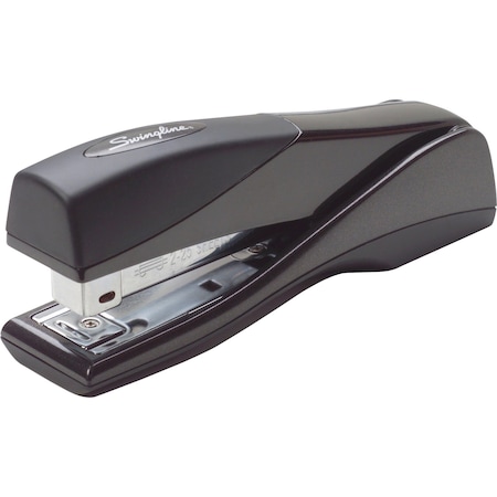 Swingline Stapler, Standup, Optima, Black 87810