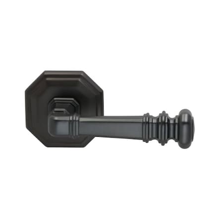 Omnia Priv 238BS T Strike 1-3/4" Door Oil Rubbed Bronze 101 Lever and Rose 101/00B.PR10B