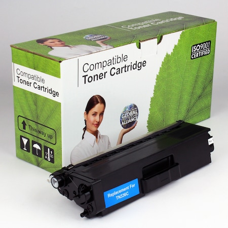 Royal Toner Toner For TN336C, Cyan, 3.5K Pages TN336C