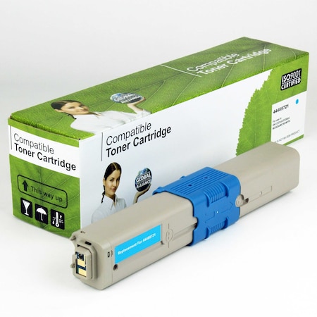 Royal Toner Toner For C530 44469721, Cyan, 5K Pages 44469721