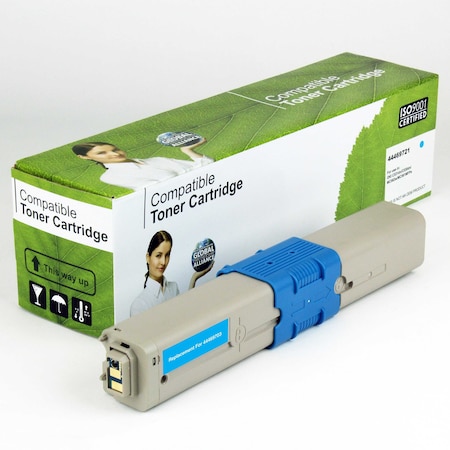 Royal Toner Toner For C330 44469703, Cyan, 3K Pages 44469703