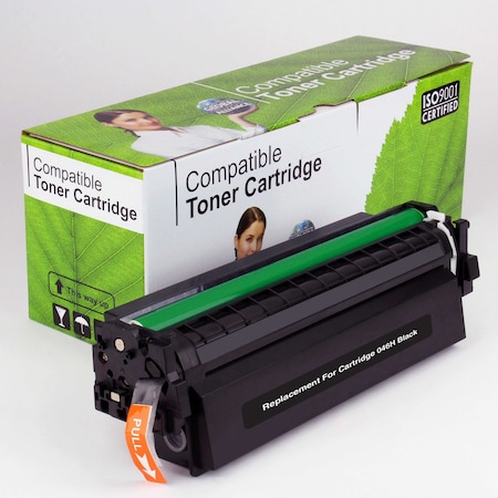 Royal Toner Refurbished Compatible Toner For Canon 046H, Black, 6.3K VL 046HBK