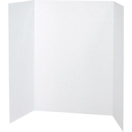 Pacon Presentation Boards, 40"X28", White, PK8 3774
