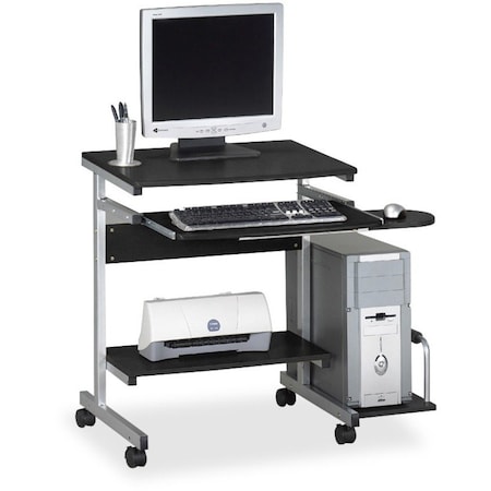 Mayline Portrait Computer Workstation, Gray Base 946ANT