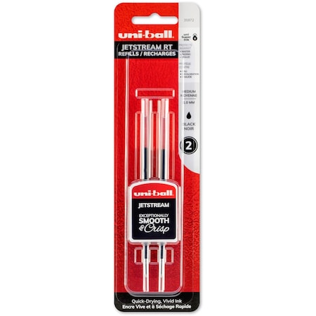S.P. Richards Co Refill, Jtstrm Rt, 1.0, Bk, PK2 UBC35972