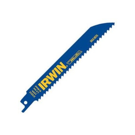 Irwin 6 in L x 24 TPI Reciprocating Saw Blade, 5 PK 372624P5