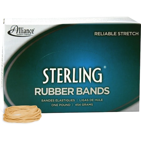Alliance Rubber Rubberbands, Size14, Nttn, PK3100 24145
