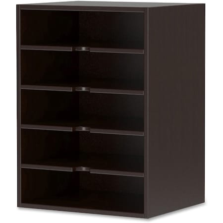 Mayline Horizontal Paper Management 11.75" D X 20-1/4" H, 15" W X Mocha AHPMLDC