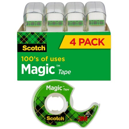 Scotch Magic Tape 4105, 3/4"x300", 24/pk, PK24 4105