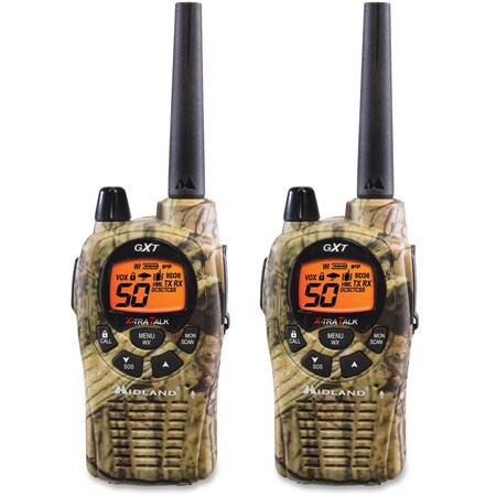 Midland Radio Radios, 2Way, 2, 36 Mile, Camo GXT1050VP4