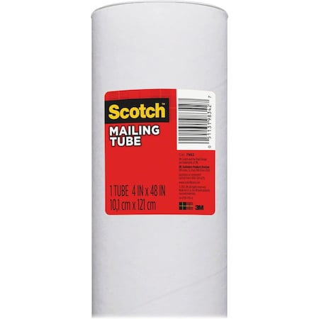 Scotch Scotch Mailing Tube 7982, 4"x48", PK12 7982