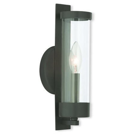 Livex Lighting Castleton 1 Light Bronze ADA Wall Sconce 10141-07